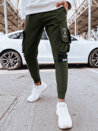 Spodnie męskie bojówki zielone Dstreet UX4307_1
