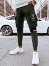 Spodnie męskie bojówki zielone Dstreet UX4307_3