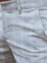 Spodnie męskie casual jasnoszare Dstreet UX4398_3
