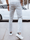 Spodnie męskie casual jasnoszare Dstreet UX4398_4