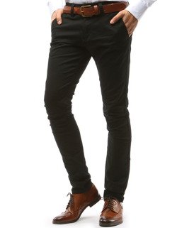 Spodnie męskie chinos czarne Dstreet UX1575_2