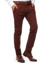 Spodnie męskie chinos czerwone Dstreet UX2140_3