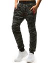 Spodnie męskie dresowe camo antracytowe Dstreet UX3533_2