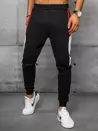 Spodnie męskie dresowe czarne Dstreet UX3202_3