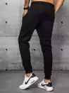 Spodnie męskie dresowe czarne Dstreet UX3205_4