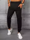 Spodnie męskie dresowe czarne Dstreet UX3237_3