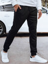 Spodnie męskie dresowe czarne Dstreet UX4200_2