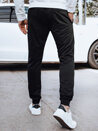 Spodnie męskie dresowe czarne Dstreet UX4200_3