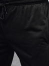 Spodnie męskie dresowe czarne Dstreet UX4200_4