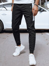 Spodnie męskie dresowe czarne Dstreet UX4312_1