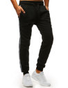 Spodnie męskie dresowe czarne UX3537_3