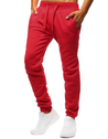 Spodnie męskie dresowe czerwone Dstreet UX2708_2