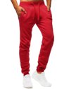 Spodnie męskie dresowe czerwone Dstreet UX2708_3