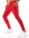 Spodnie męskie dresowe czerwone Dstreet UX3339_1