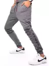 Spodnie męskie dresowe joggery antracytowe Dstreet UX3441