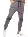Spodnie męskie dresowe joggery antracytowe Dstreet UX3441_3