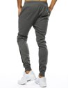 Spodnie męskie dresowe joggery antracytowe Dstreet UX3443_4