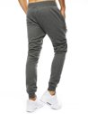 Spodnie męskie dresowe joggery antracytowe Dstreet UX3532_5