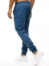 Spodnie męskie dresowe niebieskie Dstreet UX3370_4