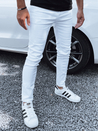 Spodnie męskie jeansowe białe Dstreet UX4418_2