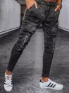 Spodnie męskie jeansowe bojówki czarne Dstreet UX3580_2