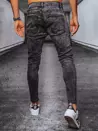 Spodnie męskie jeansowe bojówki czarne Dstreet UX3580_4