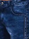 Spodnie męskie jeansowe bojówki niebieskie Dstreet UX3938_4