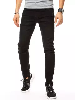 Spodnie męskie jeansowe czarne Dstreet UX3150_1