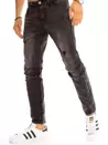 Spodnie męskie jeansowe czarne Dstreet UX3211_2