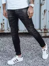 Spodnie męskie jeansowe czarne Dstreet UX3842_2
