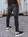 Spodnie męskie jeansowe czarne Dstreet UX3845_3