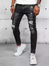 Spodnie męskie jeansowe czarne Dstreet UX3937_1
