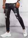 Spodnie męskie jeansowe czarne Dstreet UX3937_2