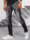 Spodnie męskie jeansowe czarne Dstreet UX3949_2