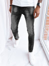 Spodnie męskie jeansowe czarne Dstreet UX3992_1