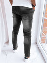 Spodnie męskie jeansowe czarne Dstreet UX3992_3