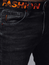 Spodnie męskie jeansowe czarne Dstreet UX4141_3