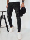 Spodnie męskie jeansowe czarne Dstreet UX4153_1