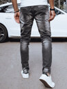 Spodnie męskie jeansowe czarne Dstreet UX4241_4