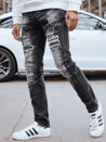 Spodnie męskie jeansowe czarne Dstreet UX4245_2