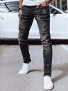 Spodnie męskie jeansowe czarne Dstreet UX4247_1