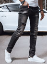 Spodnie męskie jeansowe czarne Dstreet UX4247_2