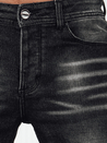 Spodnie męskie jeansowe czarne Dstreet UX4248_4