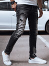 Spodnie męskie jeansowe czarne Dstreet UX4298_2