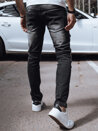 Spodnie męskie jeansowe czarne Dstreet UX4298_4