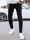 Spodnie męskie jeansowe czarne Dstreet UX4323_1