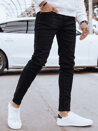 Spodnie męskie jeansowe czarne Dstreet UX4323_2