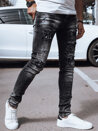 Spodnie męskie jeansowe czarne Dstreet UX4328_2