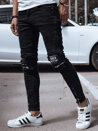 Spodnie męskie jeansowe czarne Dstreet UX4352_2