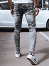 Spodnie męskie jeansowe czarne Dstreet UX4358_4